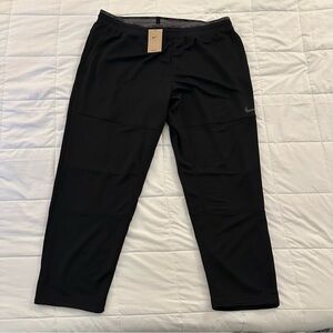 Nike Pro Fleece Training Pants Black | Men’s XL | NEW Joggers - Sweatpants